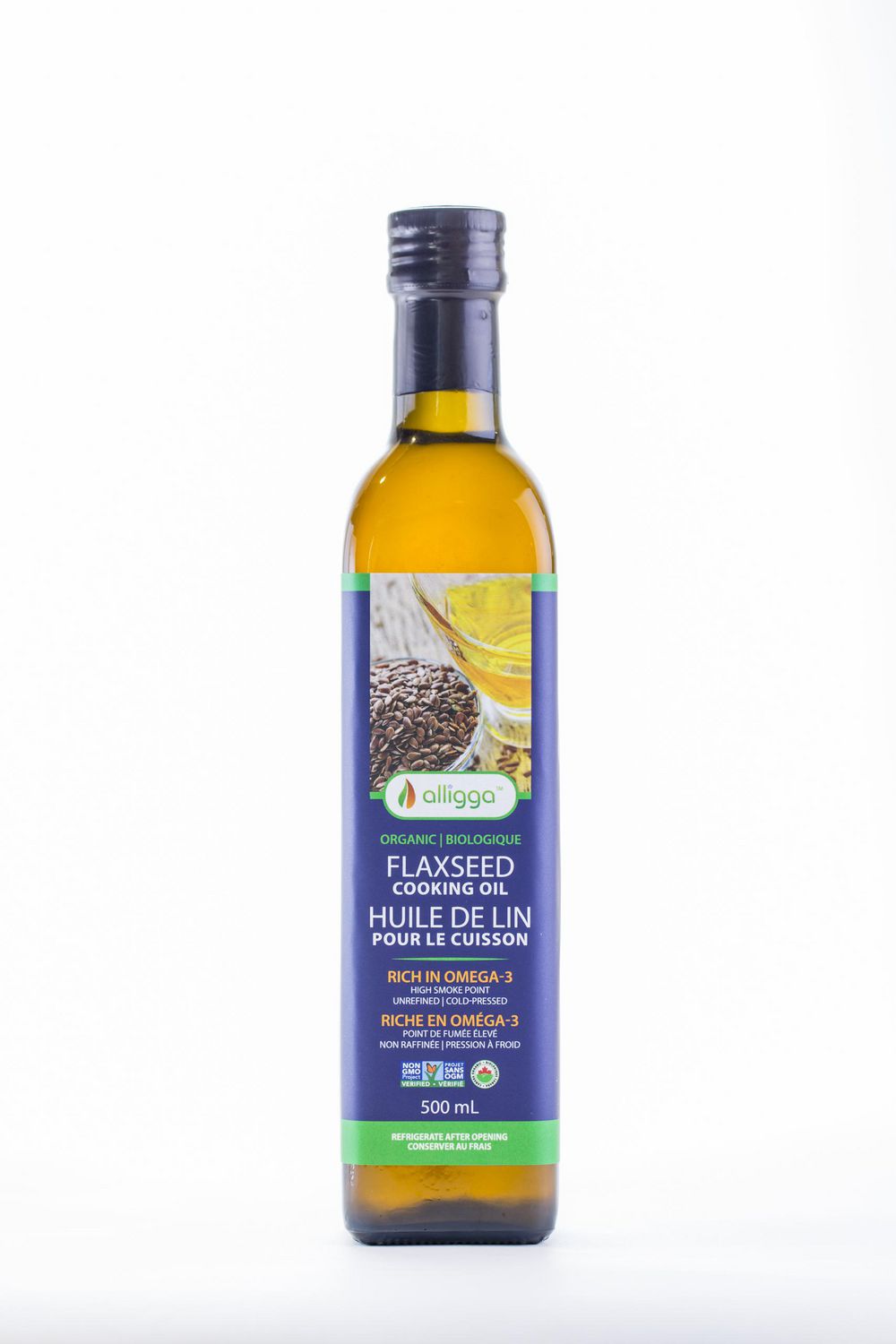 Alligga Org Flaxseed Cooking Oil | Walmart Canada