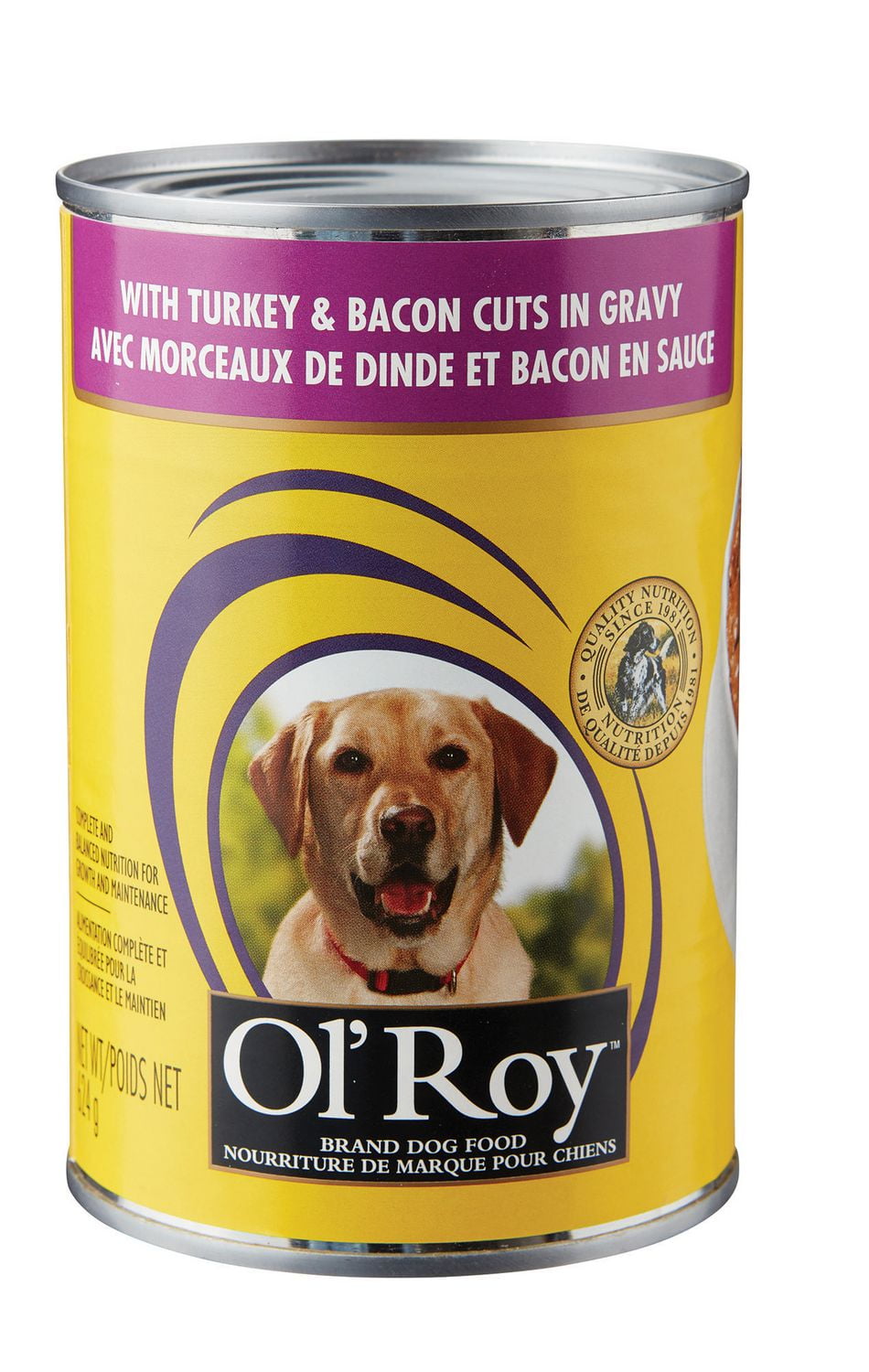 Ol' Roy Ol'Roy Turkey & Bacon Cuts in Gravy Dog Food Walmart Canada