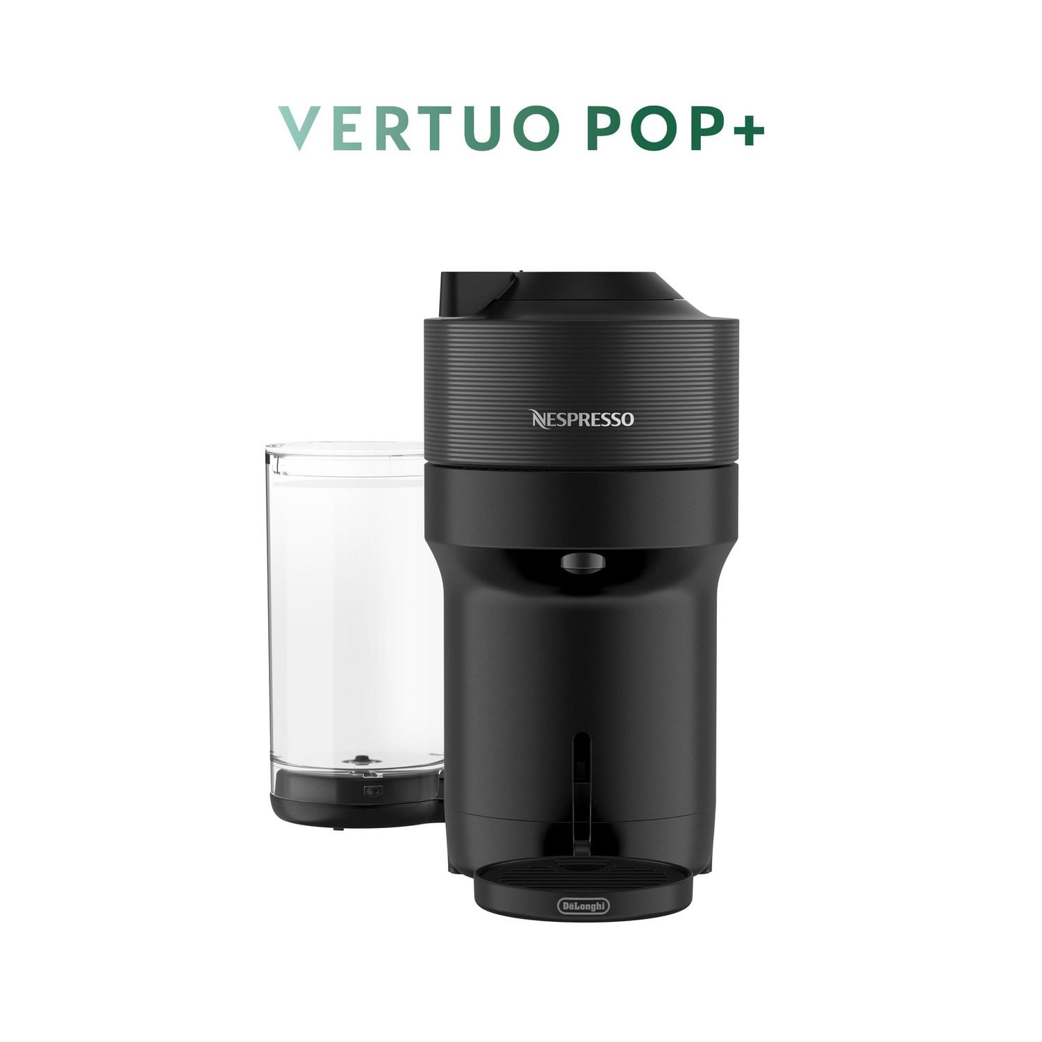 Nespresso Vertuo Pop coffee machine with Aeroccino by DeLonghi