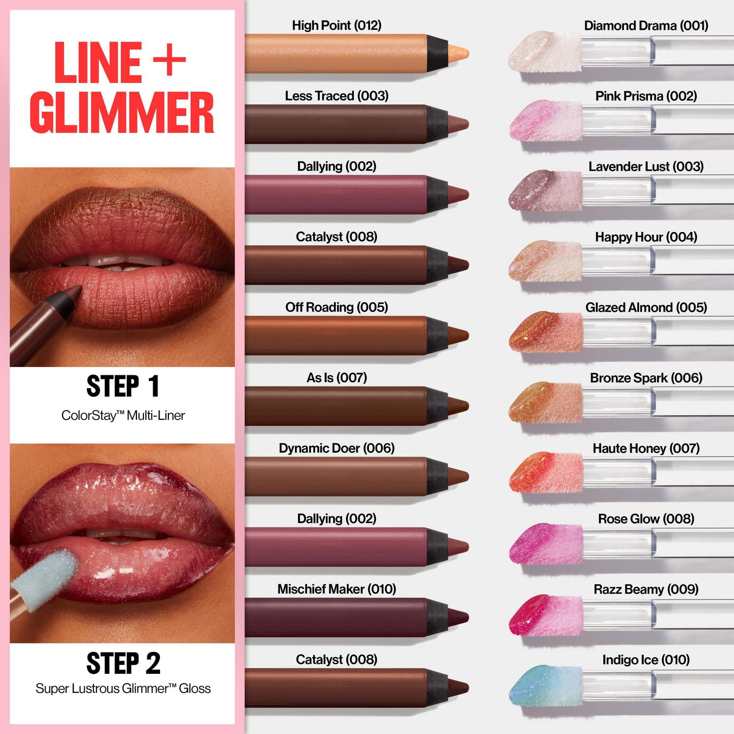 Super Lustrous Glimmer™ Gloss, High Shine Lip Gloss, 0.13 fl oz