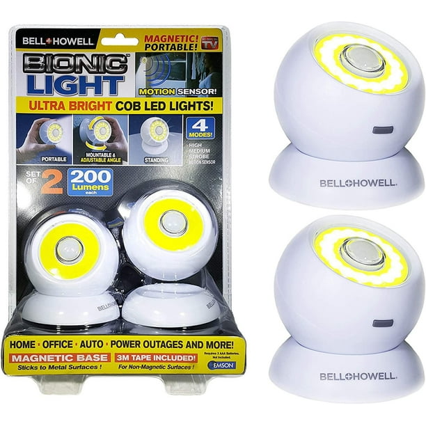 Bell and Howell Bionic Light Motion-Sensing, Portable, Powerful, Bright ...