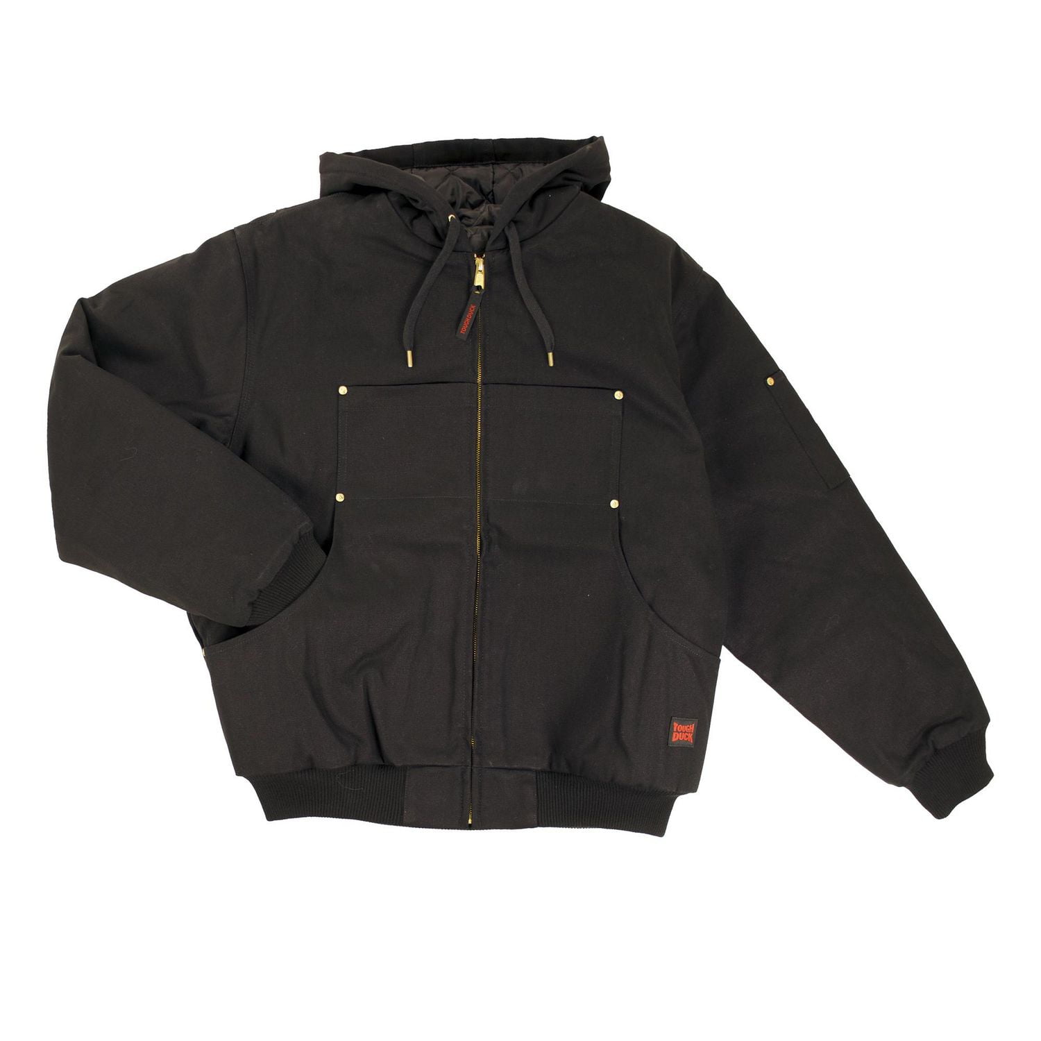 TOUGH Duck Men's Hooded Bomber Jacket