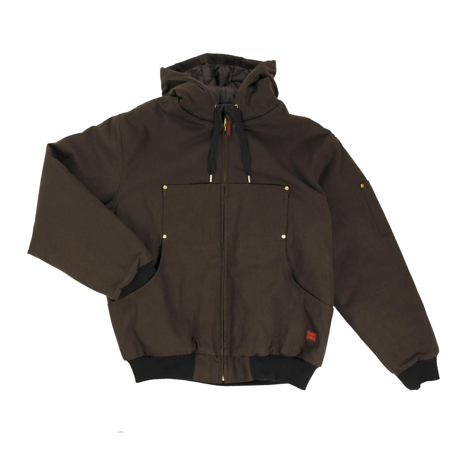 TOUGH Duck Men's Hooded Bomber Jacket