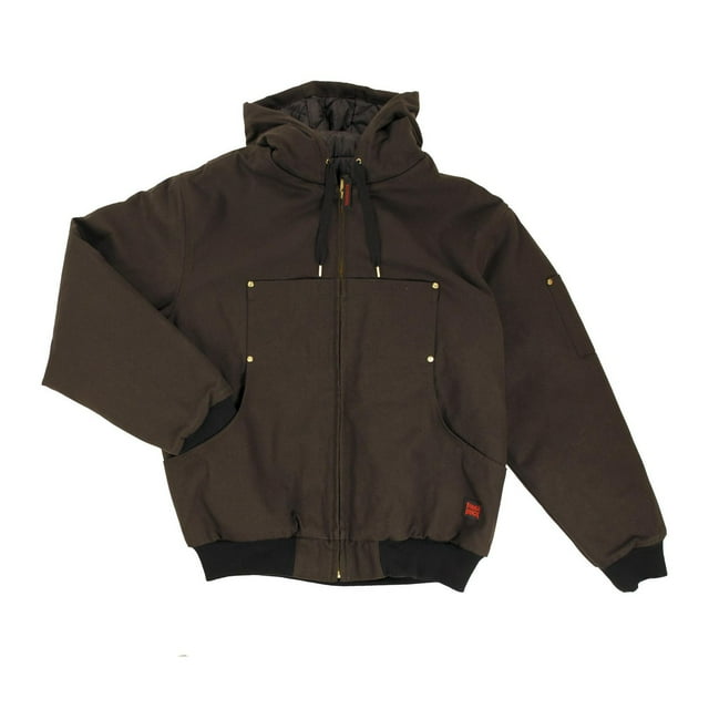 TOUGH DUCK Men's Hooded Duck Bomber Jacket