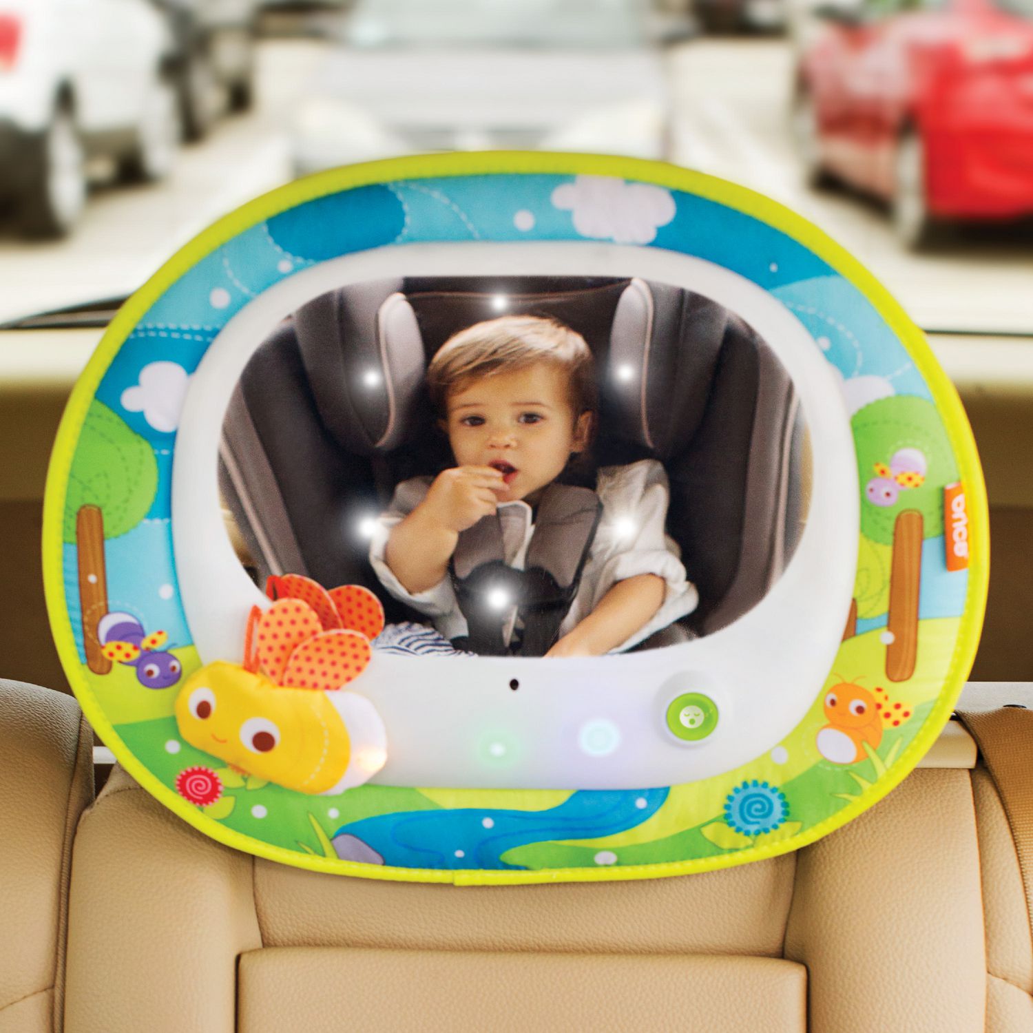 Brica baby in sight 2025 magical firefly auto mirror