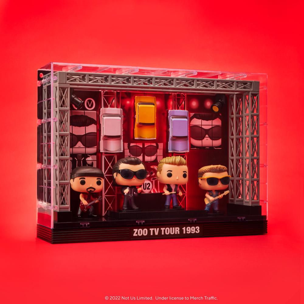 Funko Pop! Moment Deluxe: U2's Zoo TV Tour (1993) Vinyl Figures