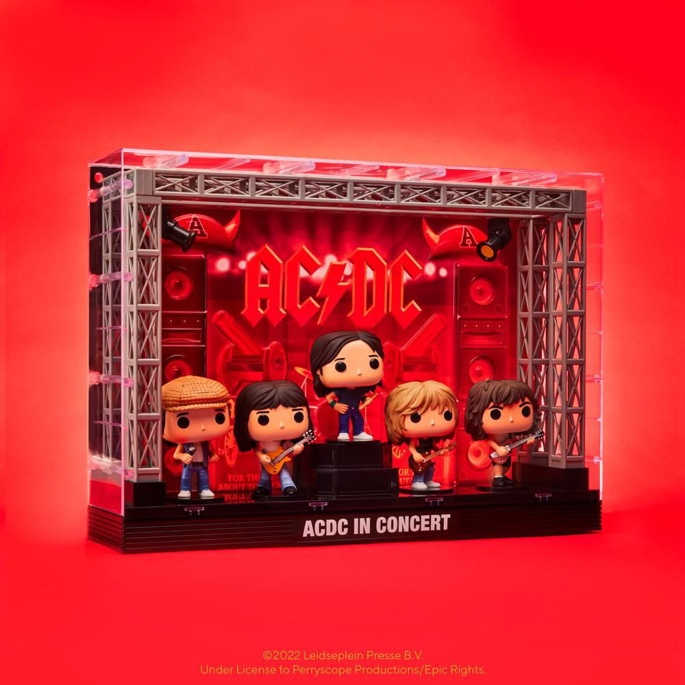 Funko Pop! Moment Deluxe: AC/DC in Concert Vinyl Figures (2022