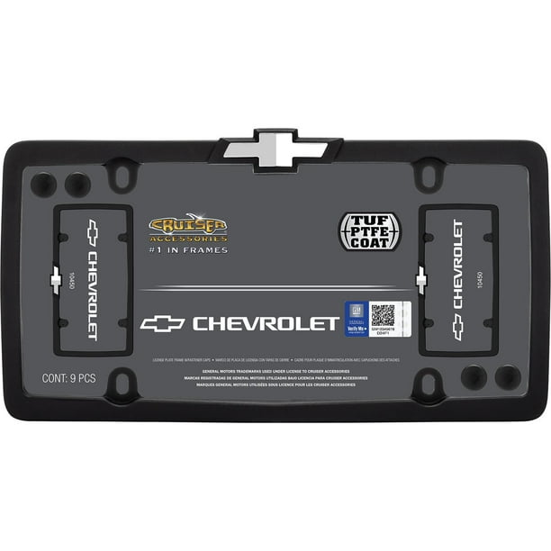 Cruiser Accessories – Cadre de plaque d'immatriculation Chevrolet