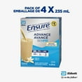 thumbnail image 2 of Ensure Advance, Meal Replacement Shakes, Protein Shakes with of Protein to Help Build Muscle, Vanilla, 4 x 235-mL Bottles, 2 of 9