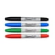 Sharpie Marqueurs permanents à double pointe en couleurs assorties, Paq. de 4 Sharpie – image 2 sur 3
