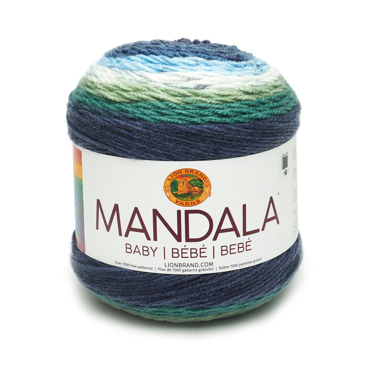 Lion Brand Yarn Mandala Ombre Harmony Yarn, Mandala Ombre Harmony 