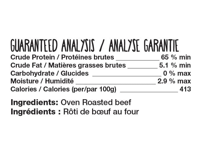 Chewmasters Beef Steak Strips, 454g