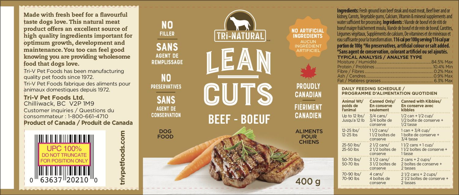 Tri natural 2024 lean cuts