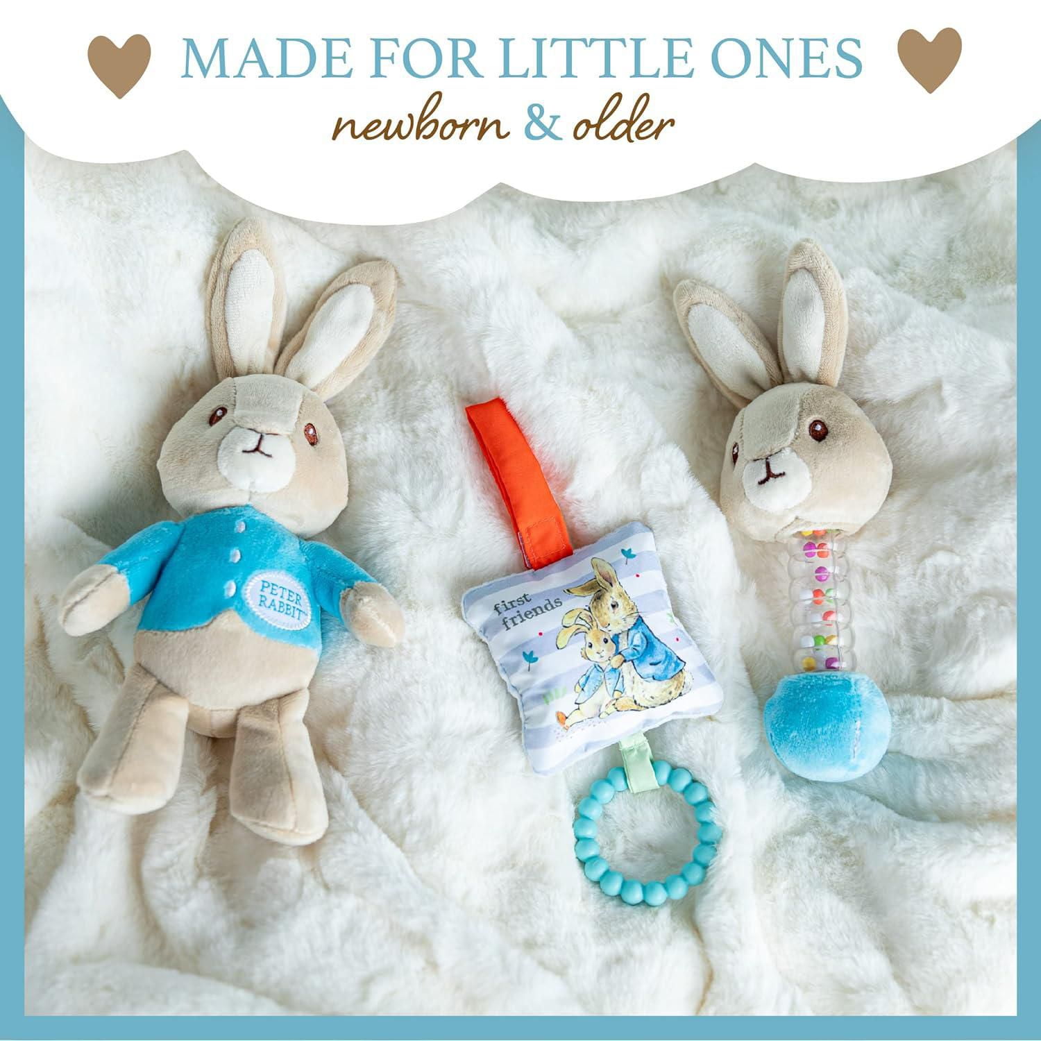 Peter rabbit rattle and comforter gift set sale