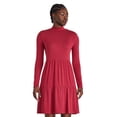 thumbnail image 1 of George Women's Mock Neckline Dress, 1 of 6