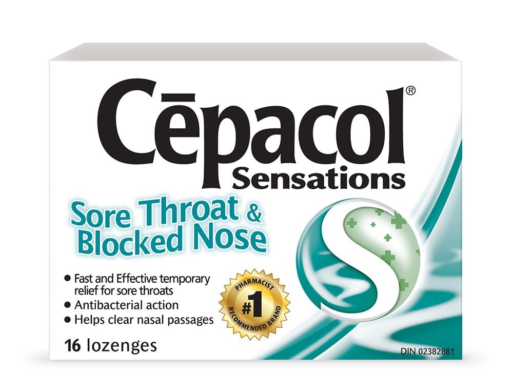 Sore throat deals and blocked nose