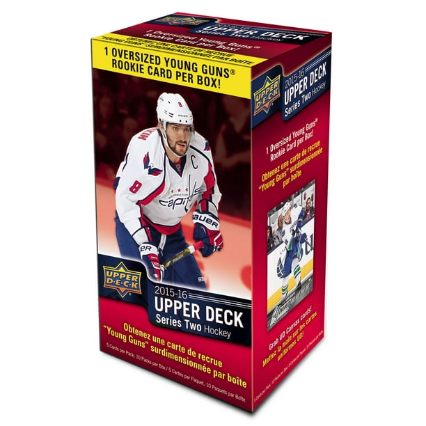 Jeu de cartes à jouer Boîte valeur de hockey série 2 d'Upper Deck 2015-16