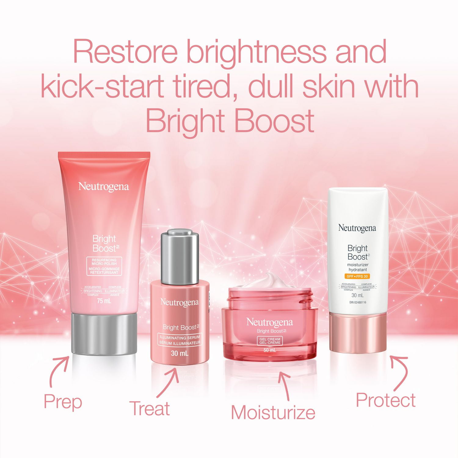 Neutrogena Bright Boost Gel Cream Brightening Face Moisturizer