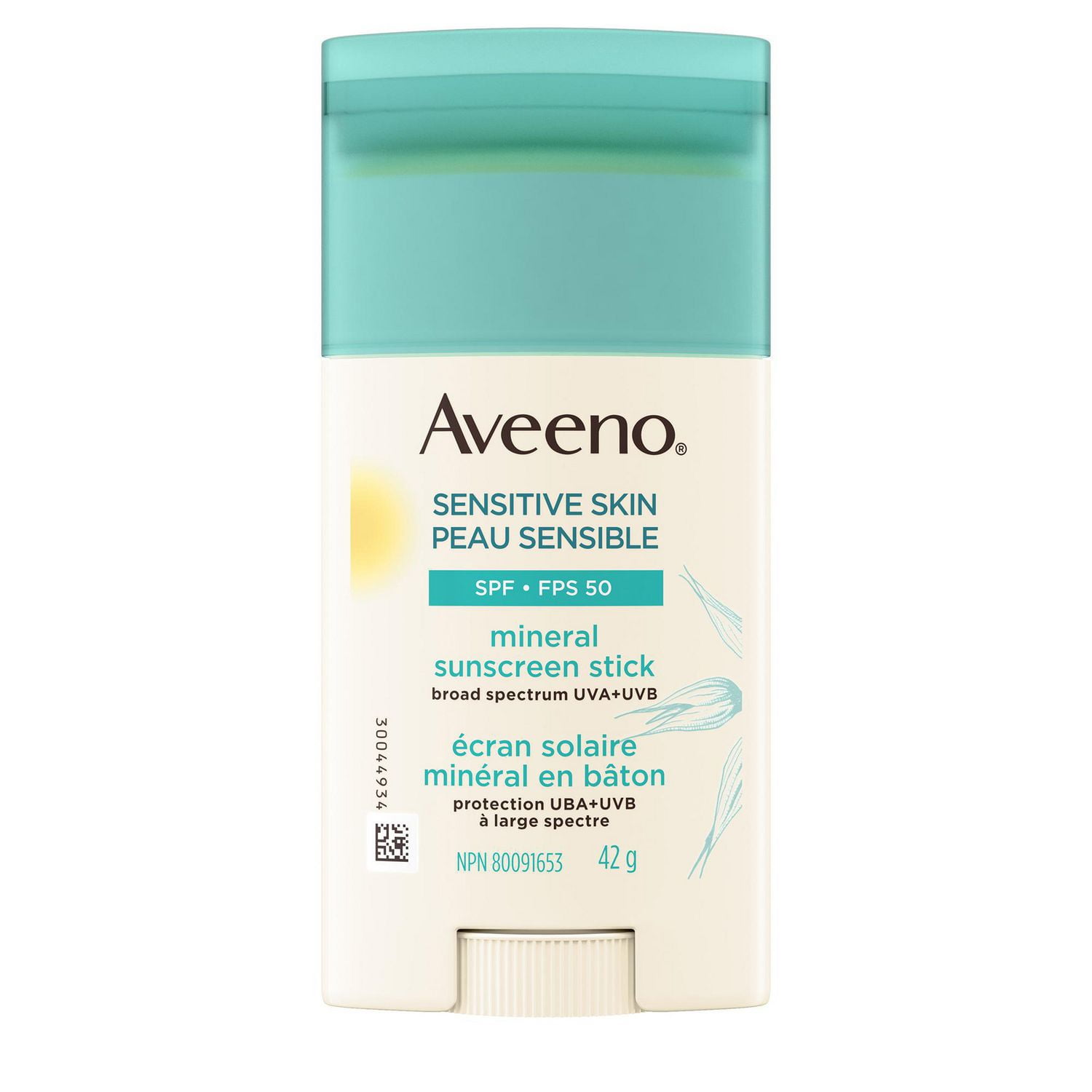 aveeno sunscreen 50