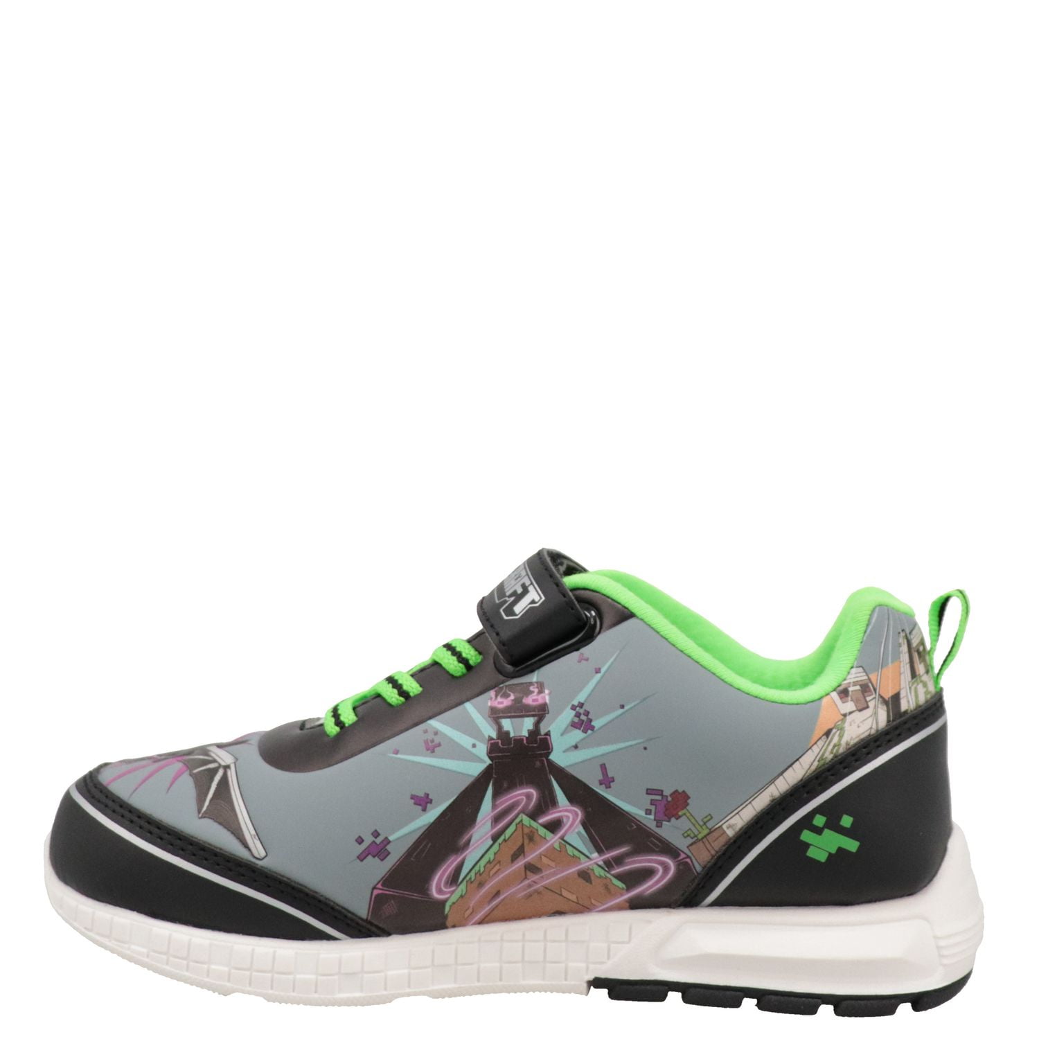 Minecraft Lighted Boys Athletic Shoes
