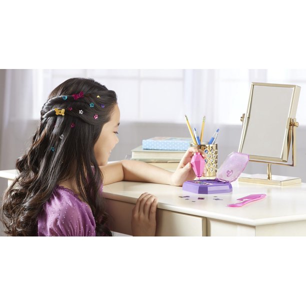 Coffret princesse Raiponce avec sequins et tresses fille Le Deguisement.com