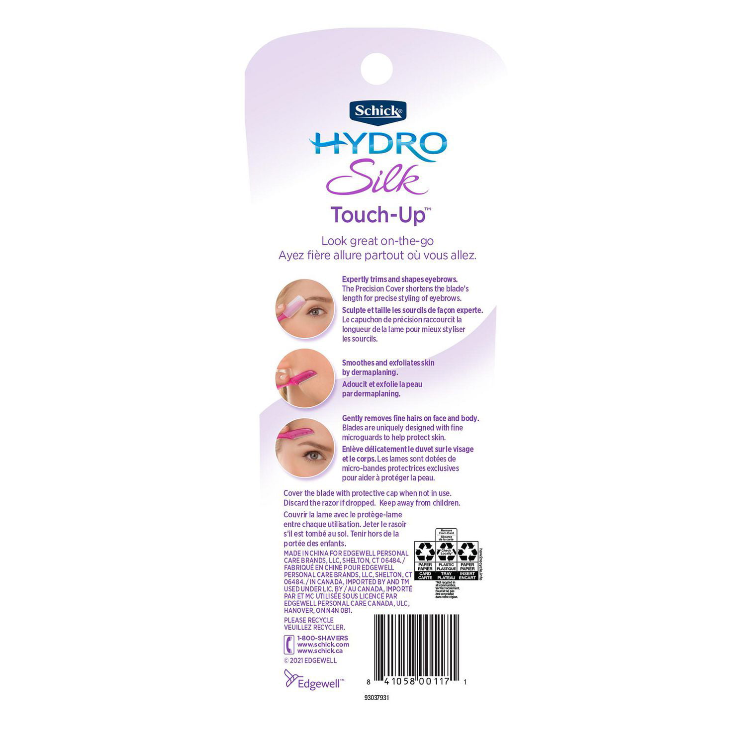 Hydro Silk® Touch-Up Razor – Schick US