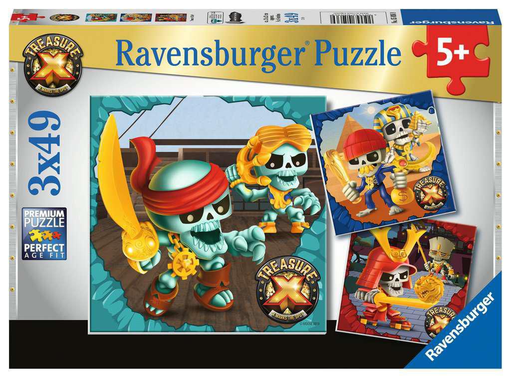 Puzzle enfant 3x49 pièces Ravensburger Salamèche Pokémon - Puzzle