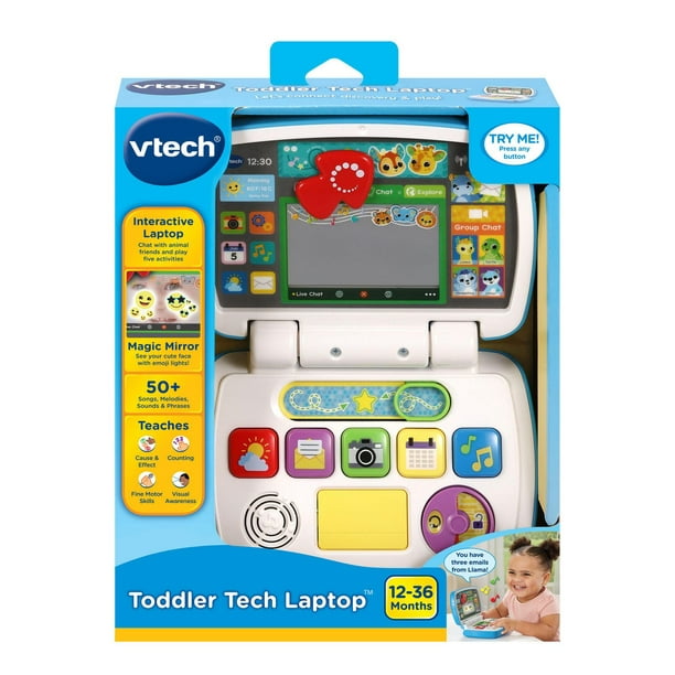 Vtech Fun Laptop Tot n Go, Hobbies & Toys, Toys & Games on Carousell