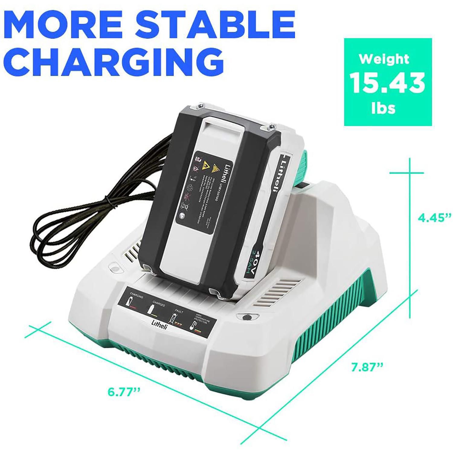 LiTHELi 40V 4.2A Lithium Ion Charger
