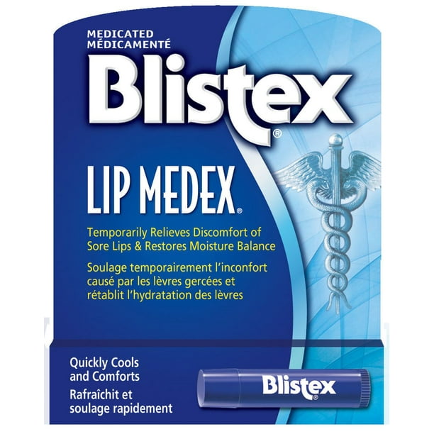 Bâtons Lip MedexMD de BlistexMD médicamentés 1 x 4.25 g