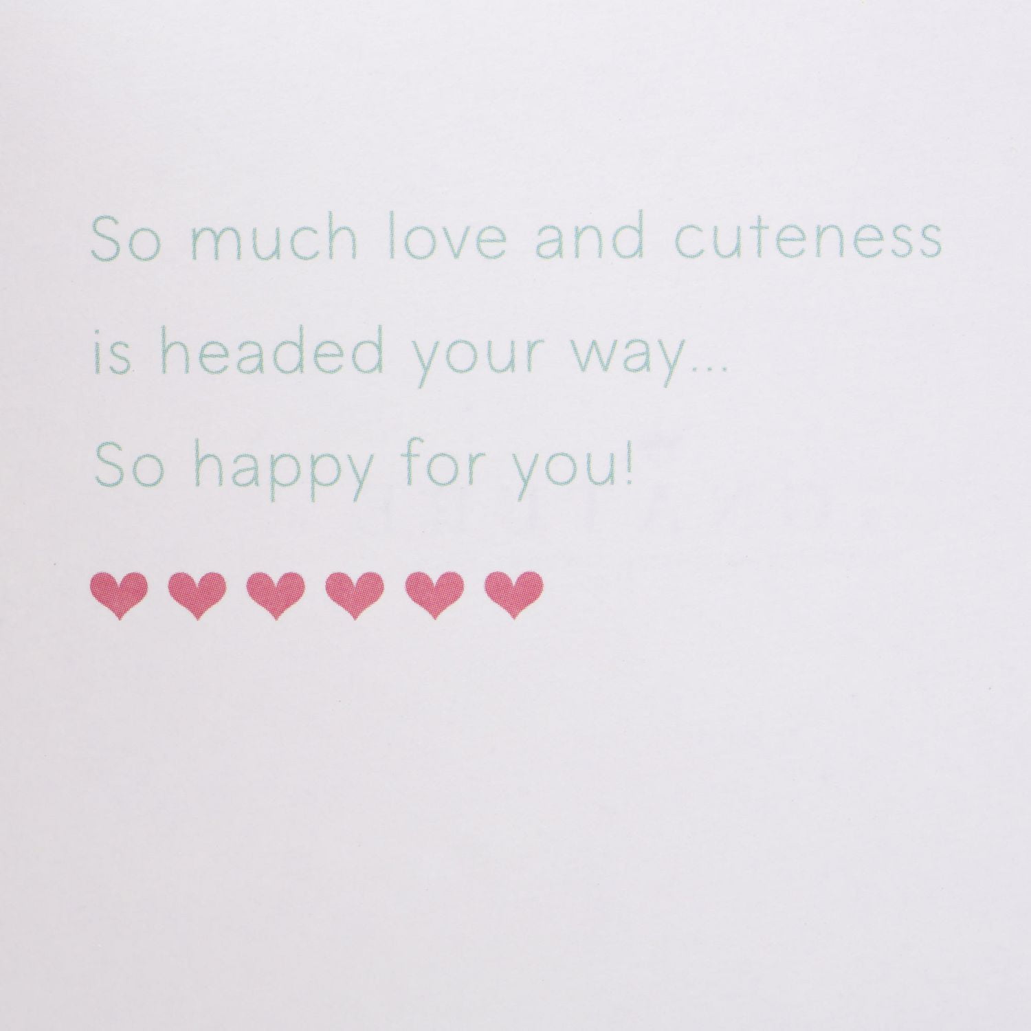 Hallmark Signature New Baby Greeting Card