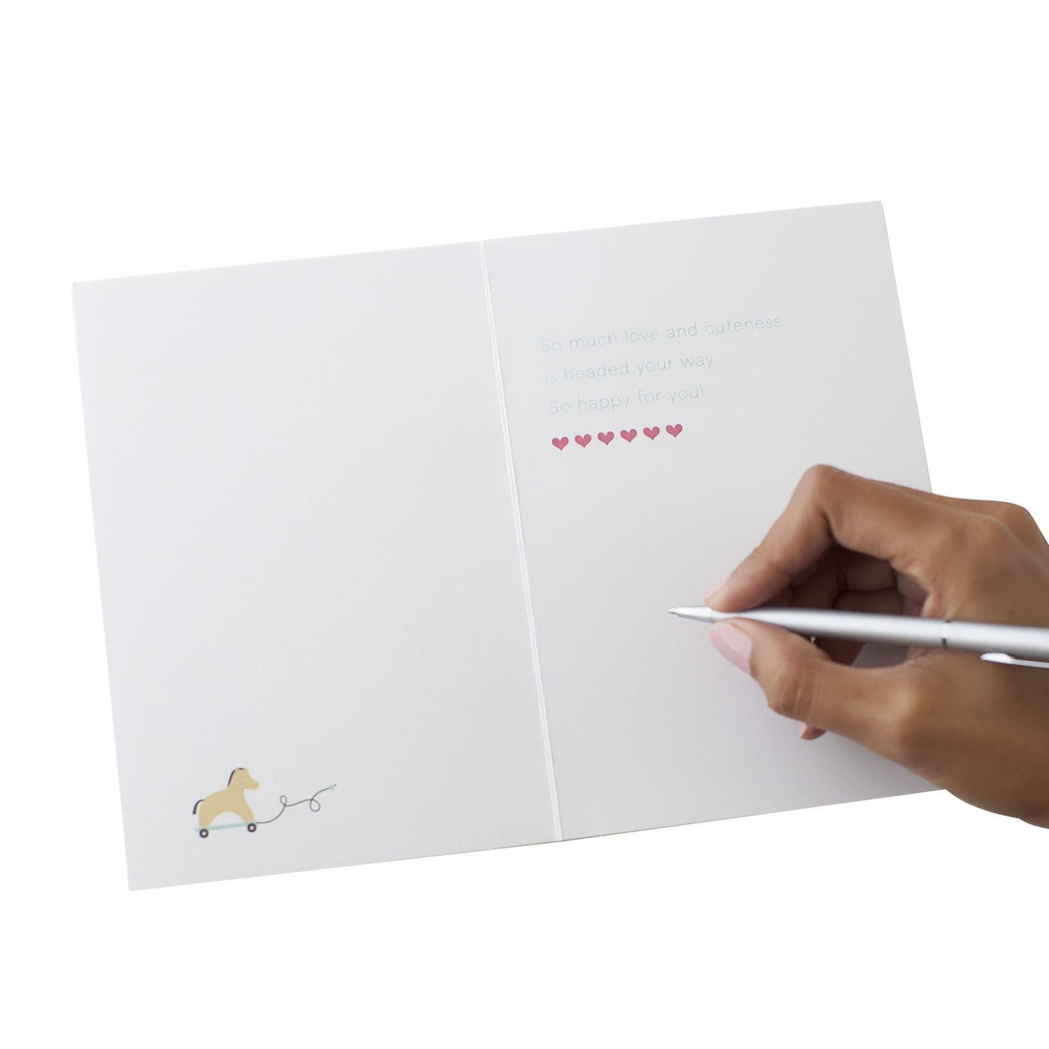 Carte de souhaits avec signature « Nouveau bébé » de Hallmark