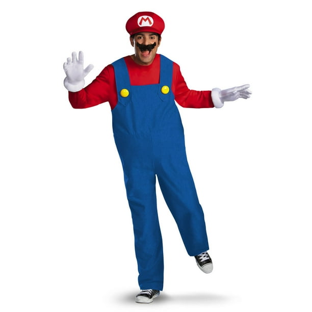 Combinaison de luxe de Mario par Disguise pour adultes