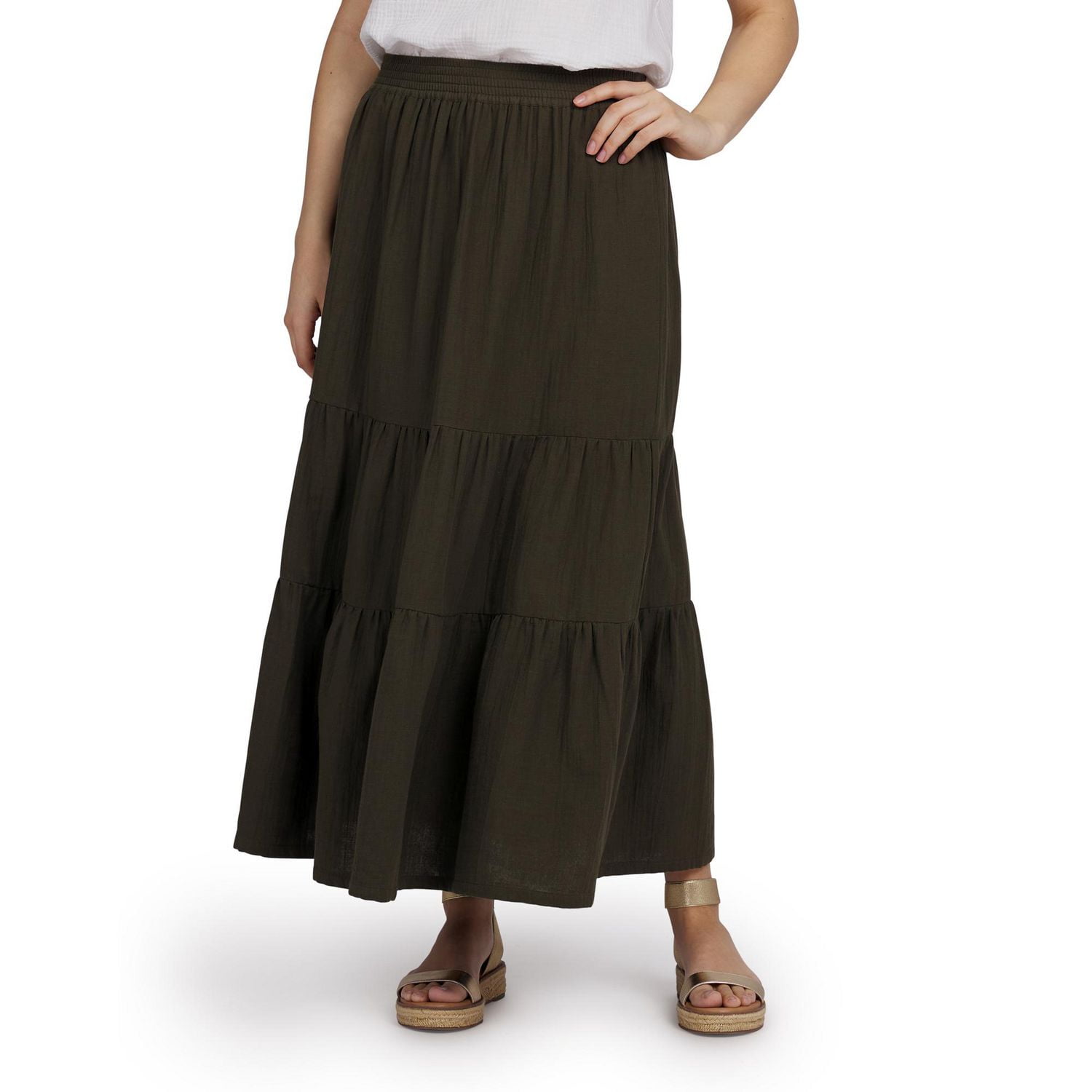 CHAPS MIDI SKIRT
