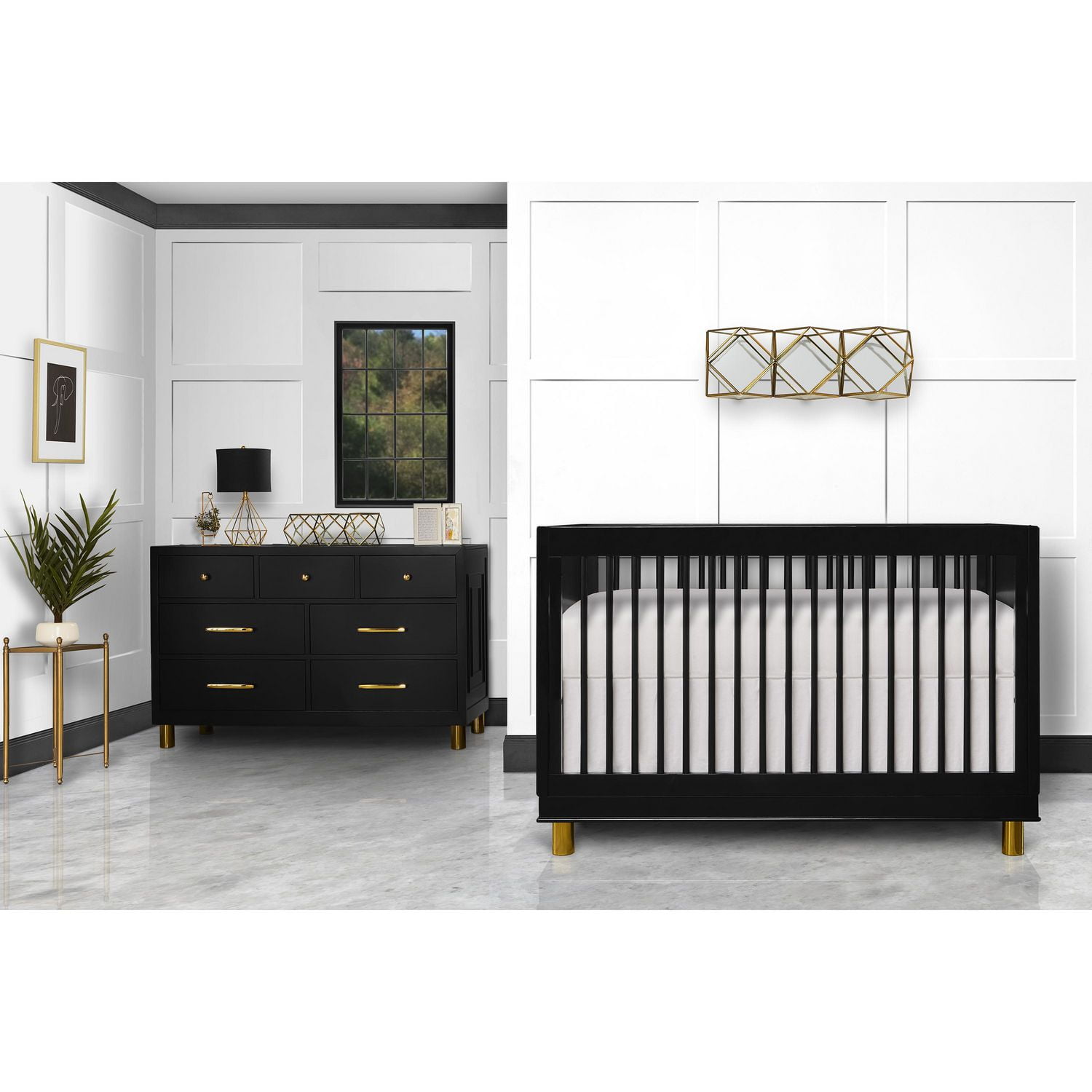 Evolur Loft Art Deco Crib Model 874 Walmart