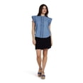 thumbnail image 1 of CHAPS  RUFFLE SHIRT, 1 of 2