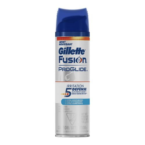 Gel à raser apaisant de Gillette Fusion ProGlide Irritation 5 Defense