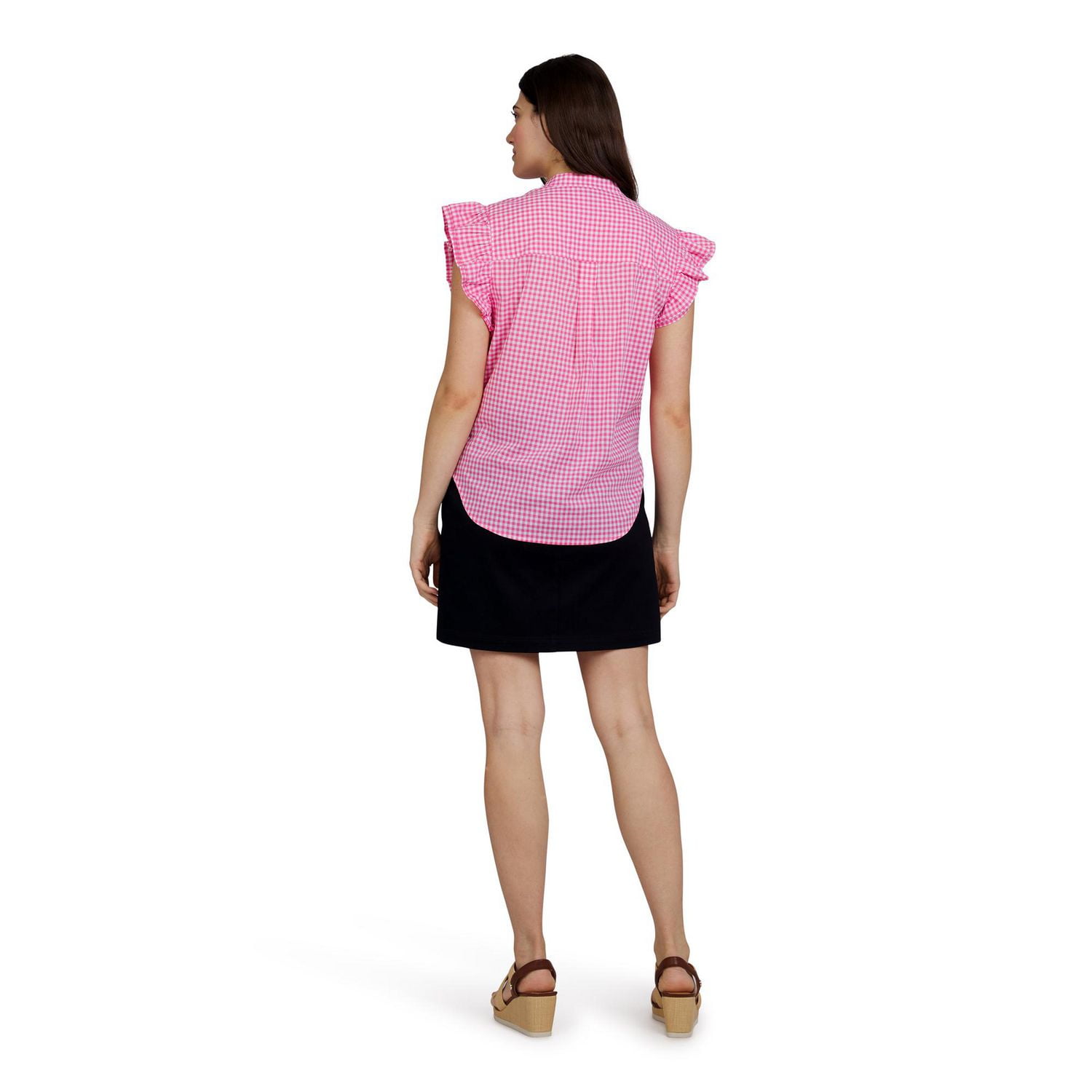 CHAPS RUFFLE SHIRT