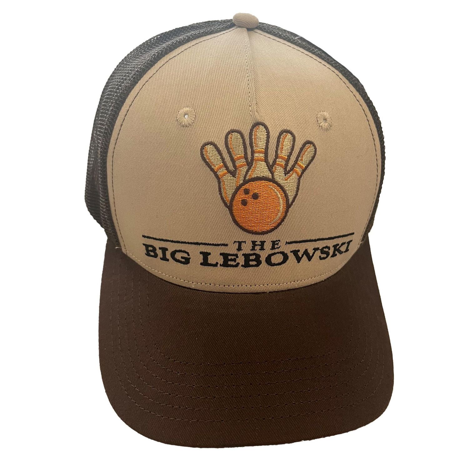 Big Lebowski Mens Curved Bill Mesh Snapback