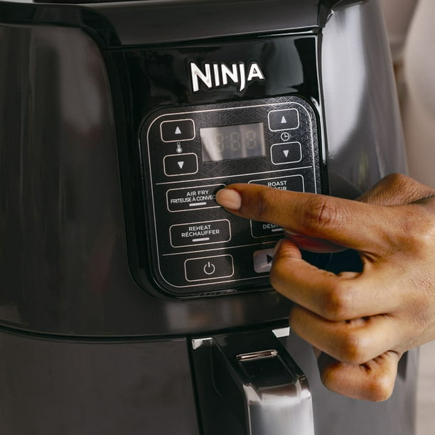 Ninja Friteuse à air [AF100UK] 3,8 litres, gris et noir : :  Cuisine et Maison