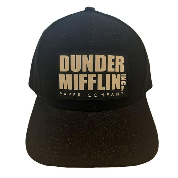 The Office Mens Dunder Mifflin Paper Inc Curved Snapback