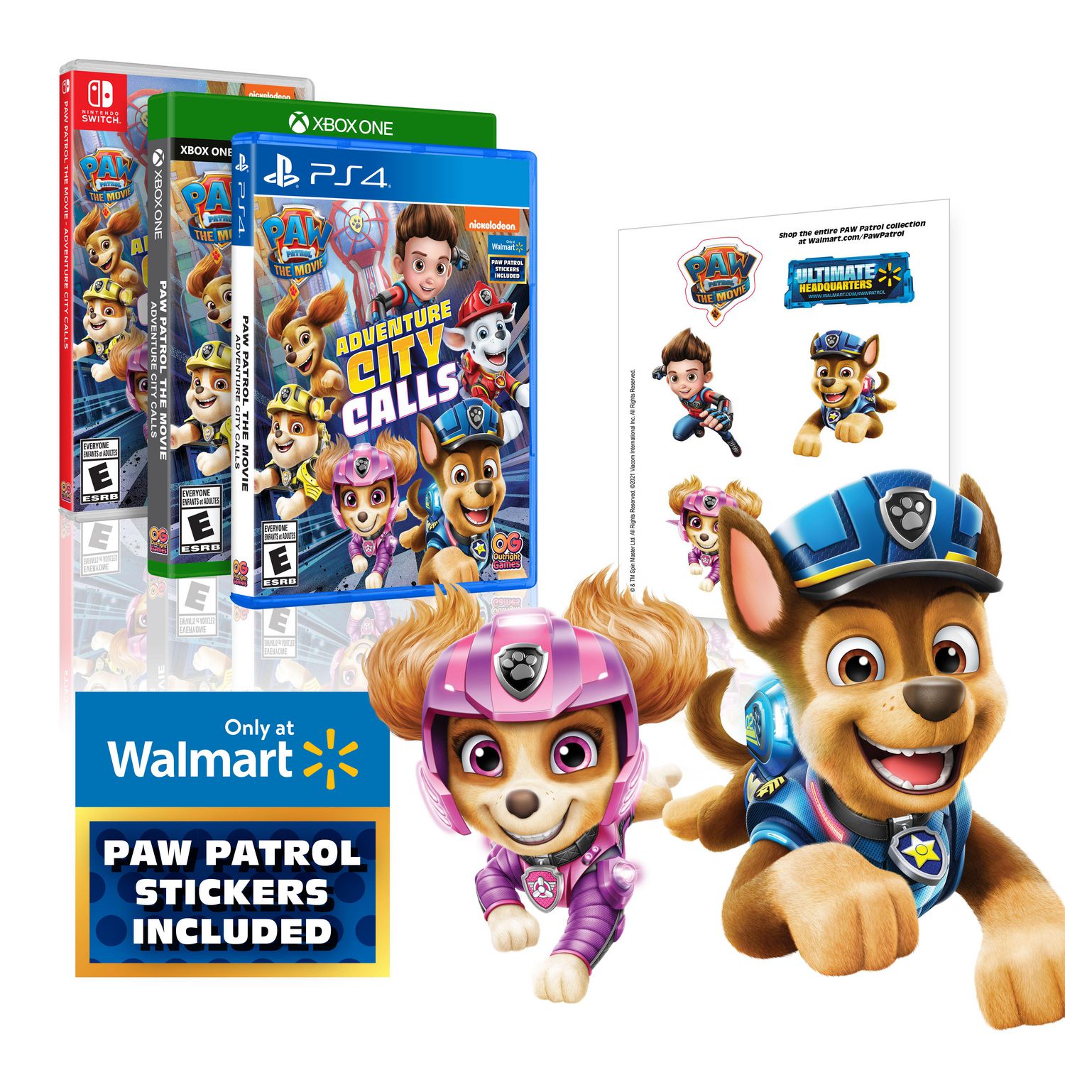 Paw Patrol, La Pat' Patrouille - À la Rescousse d'Adventure City (Nintendo  Switch)