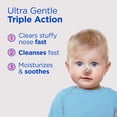 thumbnail image 2 of hydraSense Ultra-Gentle Mist Nasal Spray, Baby Nasal Care, Relieves Congested and Stuffy Noses, 100% Natural Source Seawater, Non-Medicated, 2 of 9