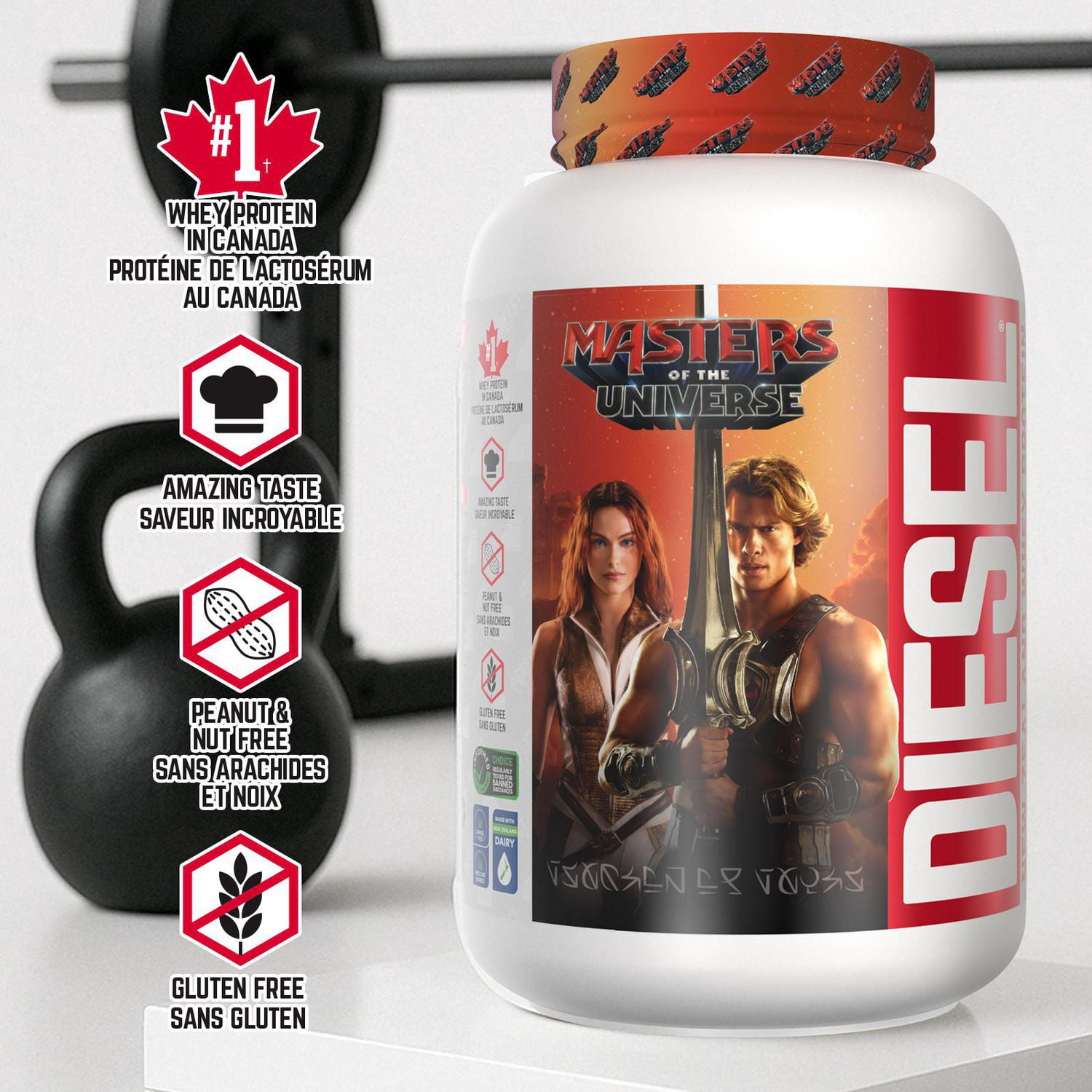 DIESEL® New Zealand Whey Protein, Grass-Fed + Pasture-Raised Whey