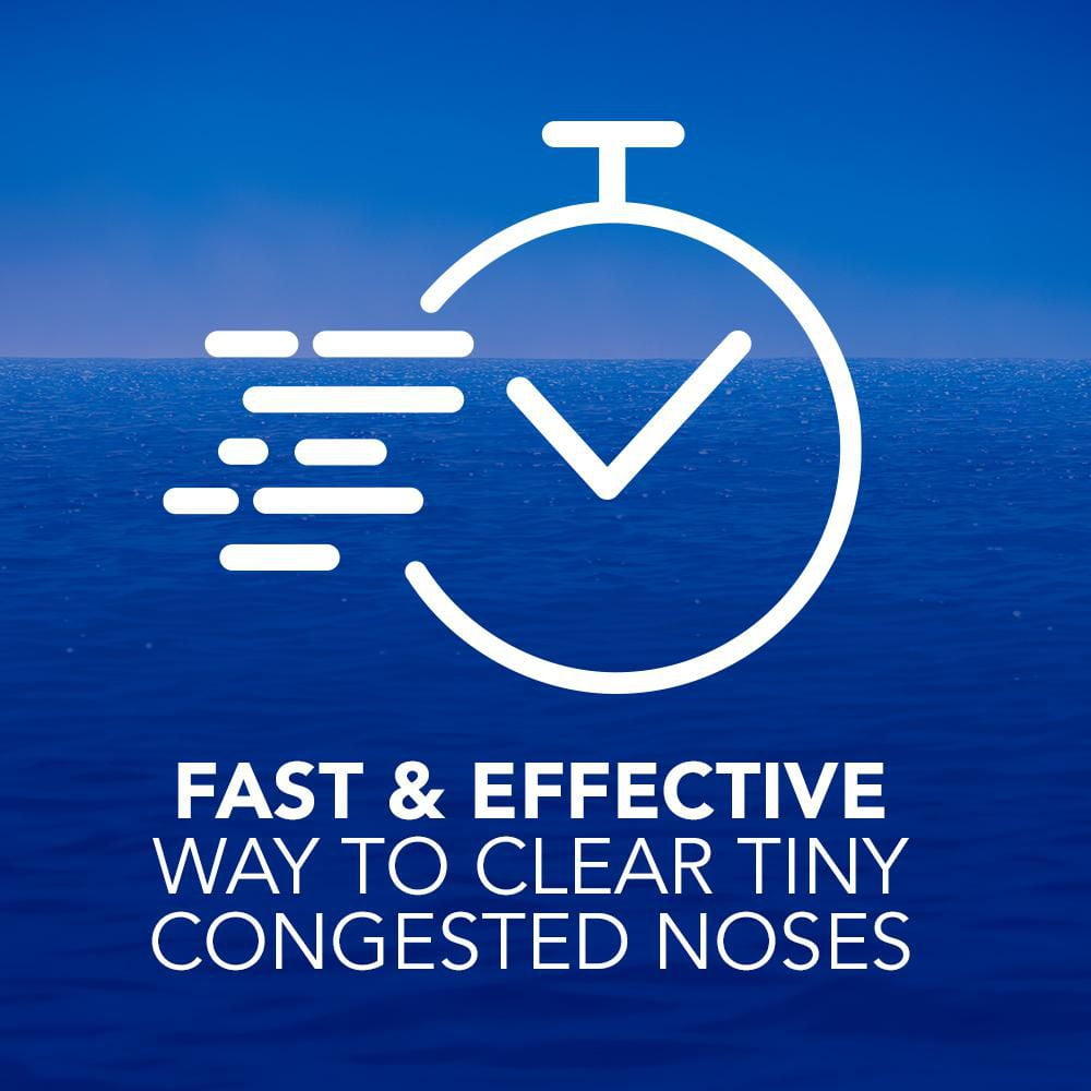 Vaporisateur nasal hydraSense Vapo ultra-délicat, soins du nez pour bébé, soulage les nez congestionnés et bouchés, eau de mer naturelle à 100 %, non médicamenteux, sans agent de conservation, stérile 100 ml