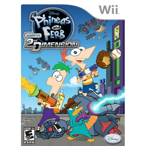 Disney Phineas and Ferb Across the 2nd Dimension pour Nintendo Wii