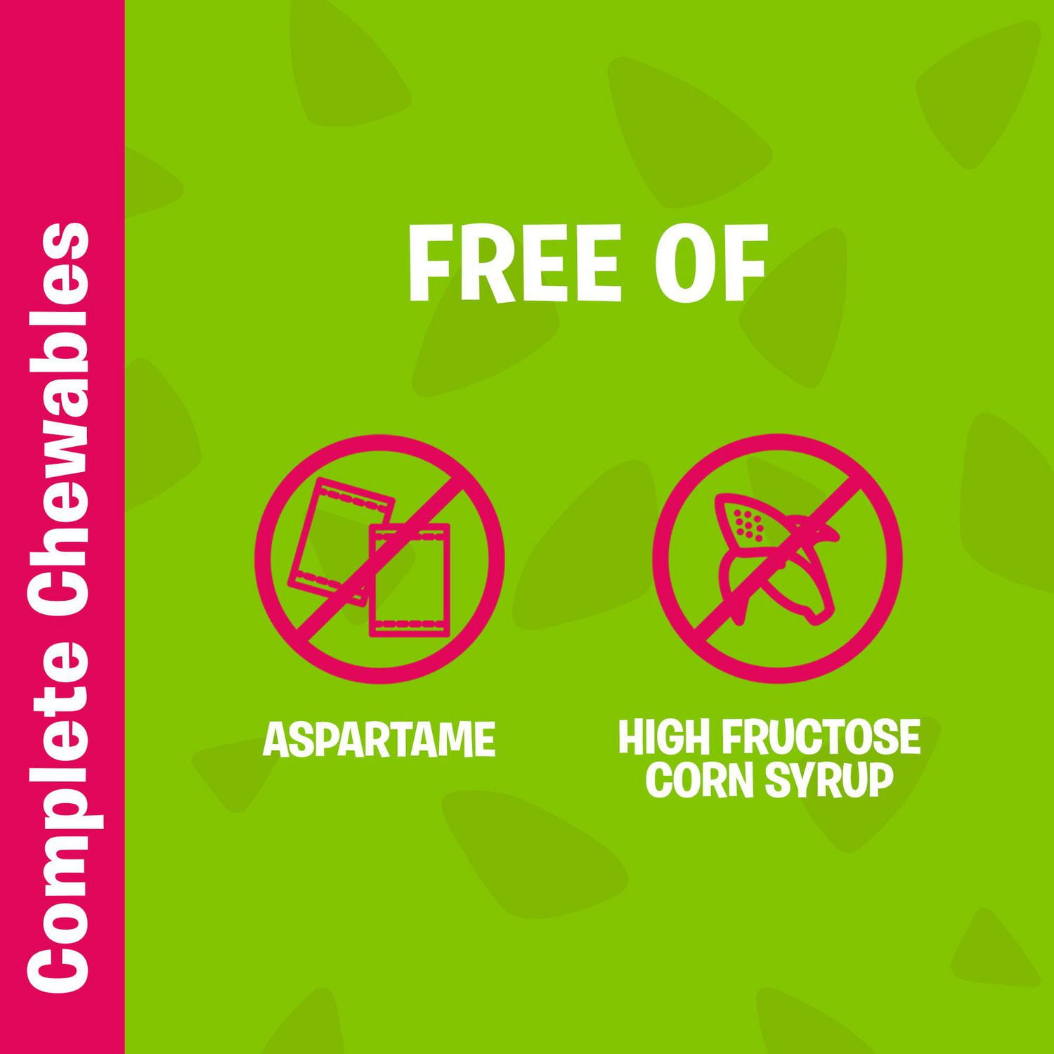 Comprimés multivitamines complètes à croquer Les Pierrafeu 80 comprimés à croquer