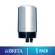 Filtre Brita chromé pour système de filtration sur robinet en blanc 500 ml – image 1 sur 6