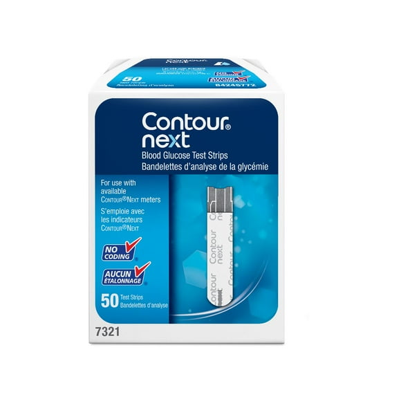 Bandelettes d’analyse CONTOUR® NEXT