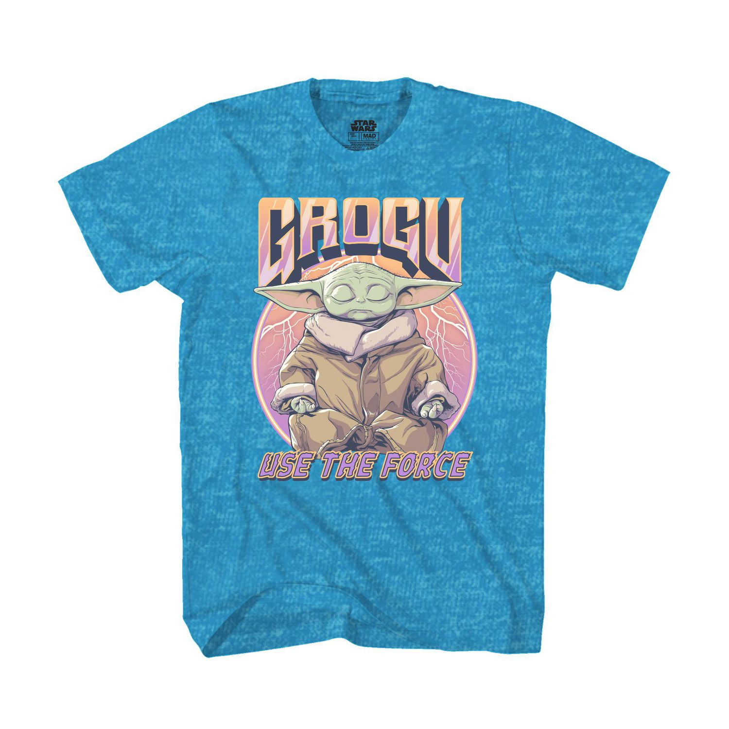 T-shirt à manches courtes Star Wars Zen Grogu pour garçon